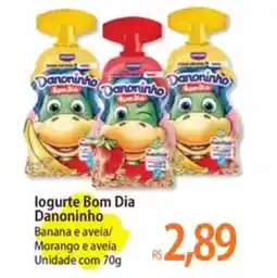 Atacadão logurte Bom Dia Danoninho oferta