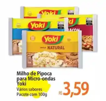 Atacadão Milho de Pipoca para Micro-ondas Yoki oferta