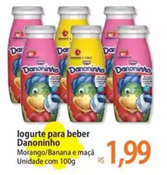 Atacadão logurte para beber Danoninho oferta