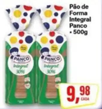 Rede Supermarket Pão de Forma Integral Panco oferta