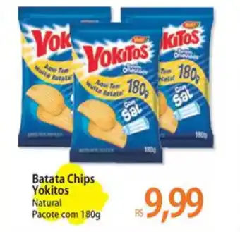 Atacadão Batata Chips Yokitos oferta