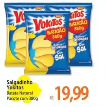 Atacadão Salgadinho Yokitos Batata Natural Pacote oferta