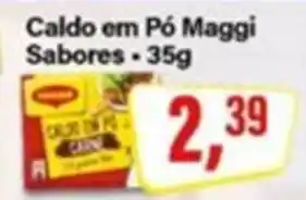 Rede Supermarket Caldo em Pó Maggi Sabores oferta