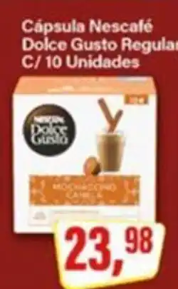 Rede Supermarket Cápsula Nescafé Dolce Gusto Regular oferta