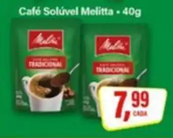 Rede Supermarket Café Solúvel Melitta oferta