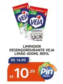 Pinheiro Supermercado Limpador desengordurante veja limão refil oferta