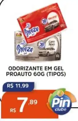 Pinheiro Supermercado Odorizante em gel proauto (tipos) oferta