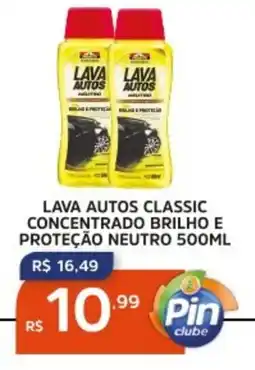 Pinheiro Supermercado Lava autos classic concentrado brilho e proteção neutro oferta