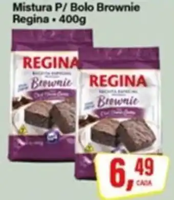 Rede Supermarket Mistura P/Bolo Brownie Regina oferta