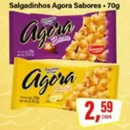 Rede Supermarket Salgadinhos Agora Sabores oferta