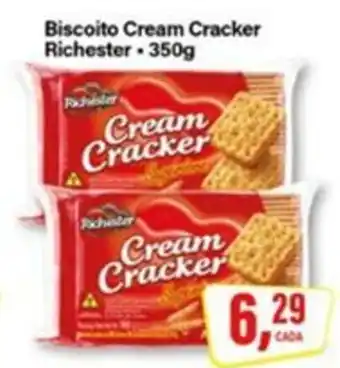 Rede Supermarket Biscoito Cream Cracker Richester oferta