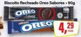 Rede Supermarket Biscoito Recheado Oreo Sabores oferta