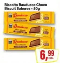 Rede Supermarket Biscoito Bauducco Choco Biscuit Sabores oferta