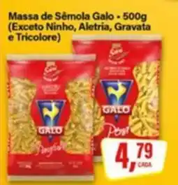 Rede Supermarket Massa de Semola Galo oferta