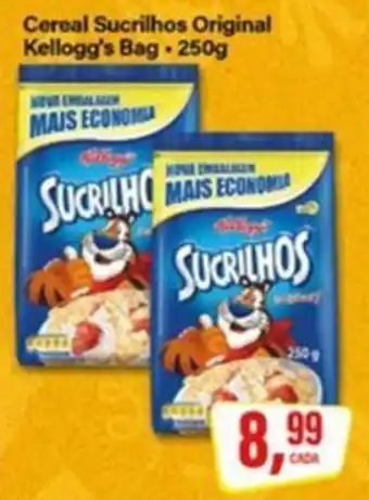 Rede Supermarket Cereal Sucrilhos Original Kellogg's Bag oferta