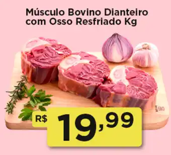 Rede Vivo Músculo Bovino Dianteiro com Osso Resfriado oferta