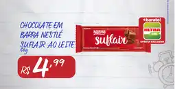 Ultrabox Chocolate em barra nestlé suflair ao leite oferta