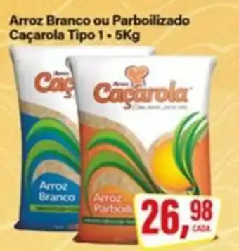 Rede Supermarket Arroz Branco ou Parboilizado Caçarola Tipo 1 oferta