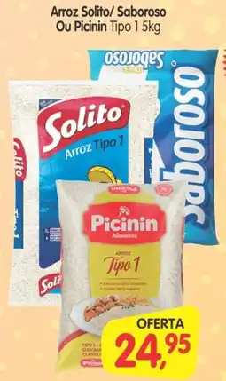 Cercadão Arroz Solito/Saboroso Ou Picinin Tipo 1 oferta