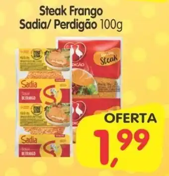 Cercadão Steak Frango Sadia/ Perdigão oferta