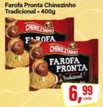 Rede Supermarket Farofa Pronta Chinezinho Tradicional oferta