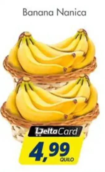 Delta Supermercados Banana Nanica oferta