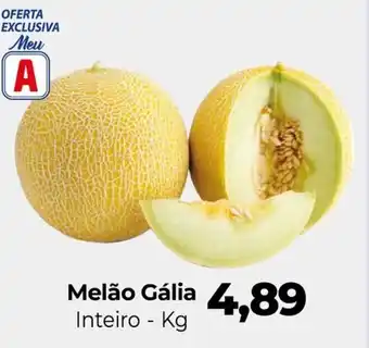 Supermercados Andreazza Melão Gália Inteiro oferta