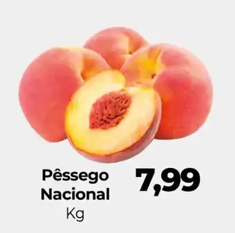 Supermercados Andreazza Pêssego Nacional oferta