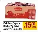 Max Atacadista Cepêra - catchup saché 7g caixa com 175 unidades oferta