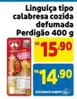 Mercado Extra Perdigão - linguiça tipo calabresa cozida defumada oferta