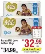 Fort Atacadista Mili - fralda love & care mega oferta