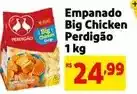 Extra Perdigão - empanado big chicken oferta