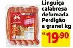 Extra Perdigão - linguica calabresa defumada oferta