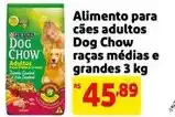 Extra Purina - alimento para cães adultos dog chow raças medias e grandes oferta