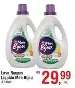 Fort Atacadista Mon bijou - lava roupas liquido oferta