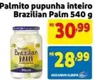 Mercado Extra Palmito pupunha inteiro oferta