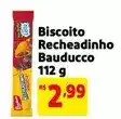 Extra Bauducco - biscoito recheadinho oferta