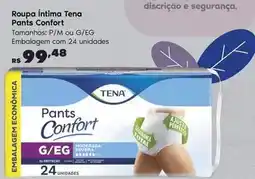 Sam's Club Tena - roupa intima pants confort oferta