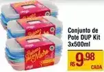 Max Atacadista De - conjunto de pote oferta