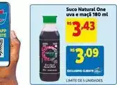 Extra Natural one - suco uva e maçã oferta