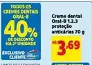 Mercado Extra Oral-b - creme dental proteção anticáries oferta