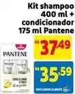 Mercado Extra Pantene - kit shampoo + condicionador oferta