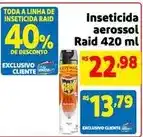 Mercado Extra Raid - inseticida aerossol oferta