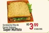 Muffato Super muffato - sanduiche pão de forma oferta