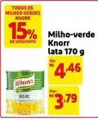 Extra Knorr - milho-verde lata oferta