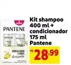 Extra Pantene - kit shampoo + condicionador oferta