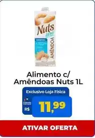 Tonin Superatacado Nuts - alimento c/ amêndoas oferta