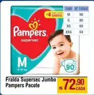 Max Atacadista Pampers - fralda supersec jumbo oferta