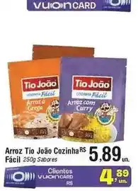 Fort Atacadista Rs - arroz tio joão cozinhars facil oferta