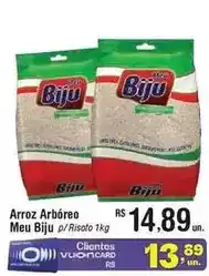 Fort Atacadista Biju - arroz arbório meu oferta